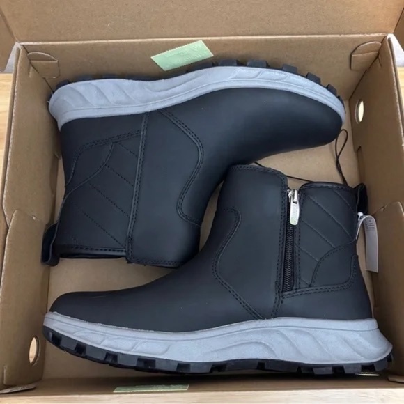 New Khombu Dusk Women's All Weather Memory Foam Water Repellant Boot Lined - Picture 2 of 6